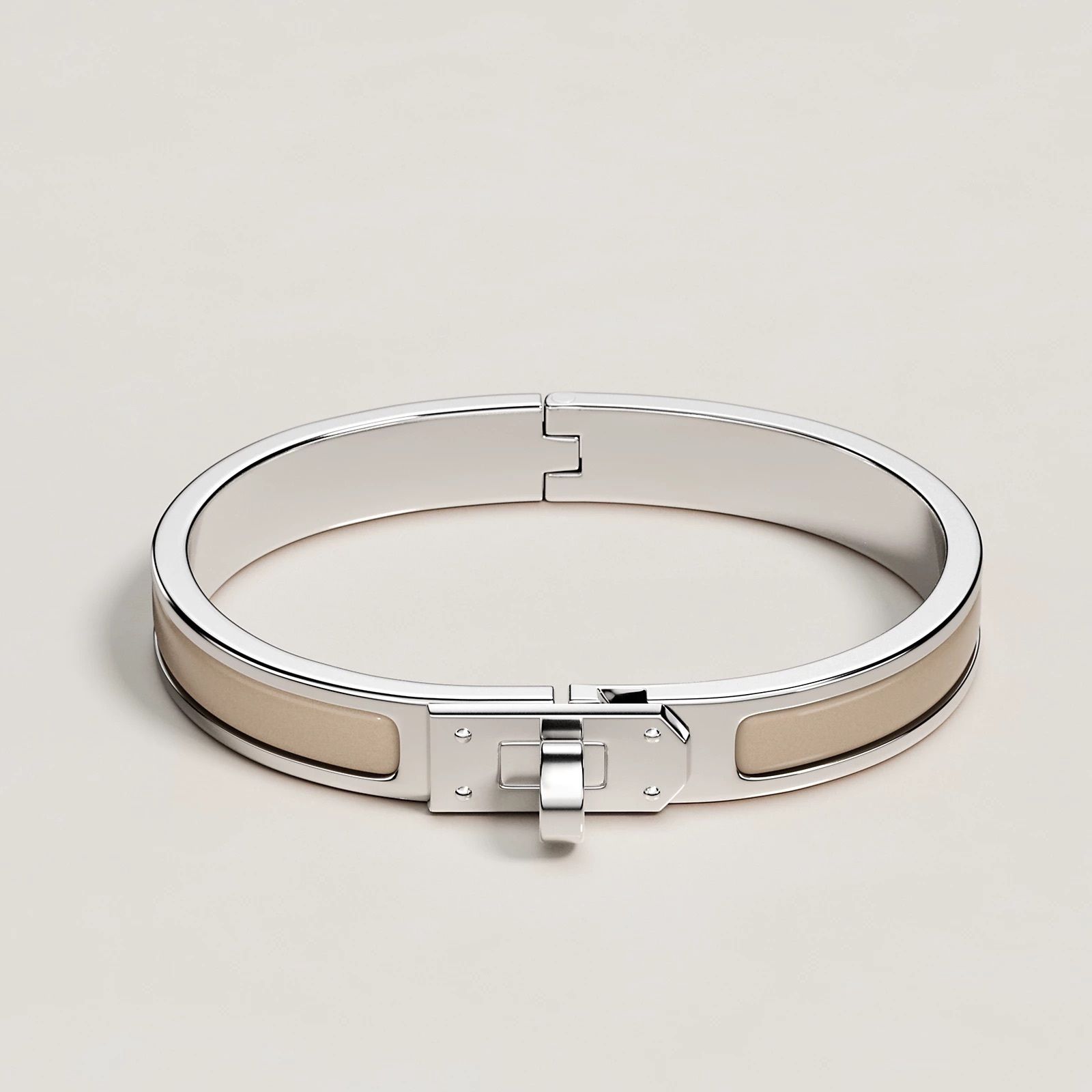人気】HERMES《ミニ・クリック・ケリー》エナメルブレスレット