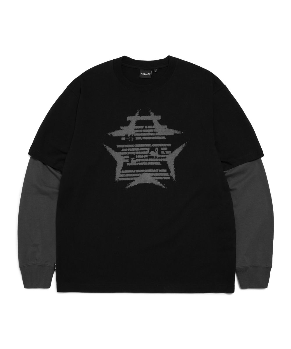 [MARK GONZALES]★24SS★韓国人気★LAYERED L/S T-SHIRT MARK GONZALES]☆24SS☆韓国人気☆LAYERED L/S T-SHIRT (MARK