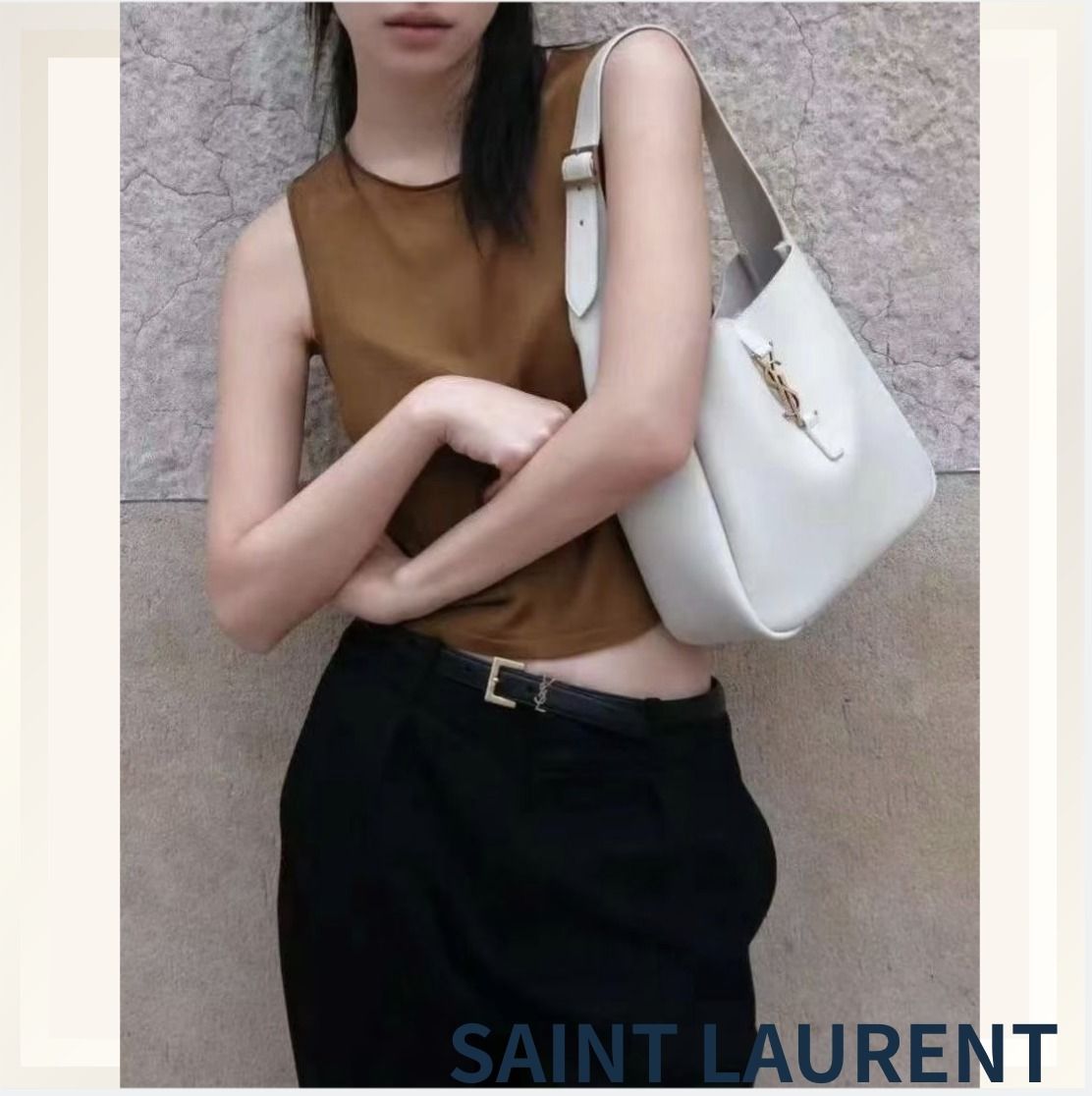 楽して洒落る Saint Laurent☆Le 5 a 7スモールショルダーバッグ