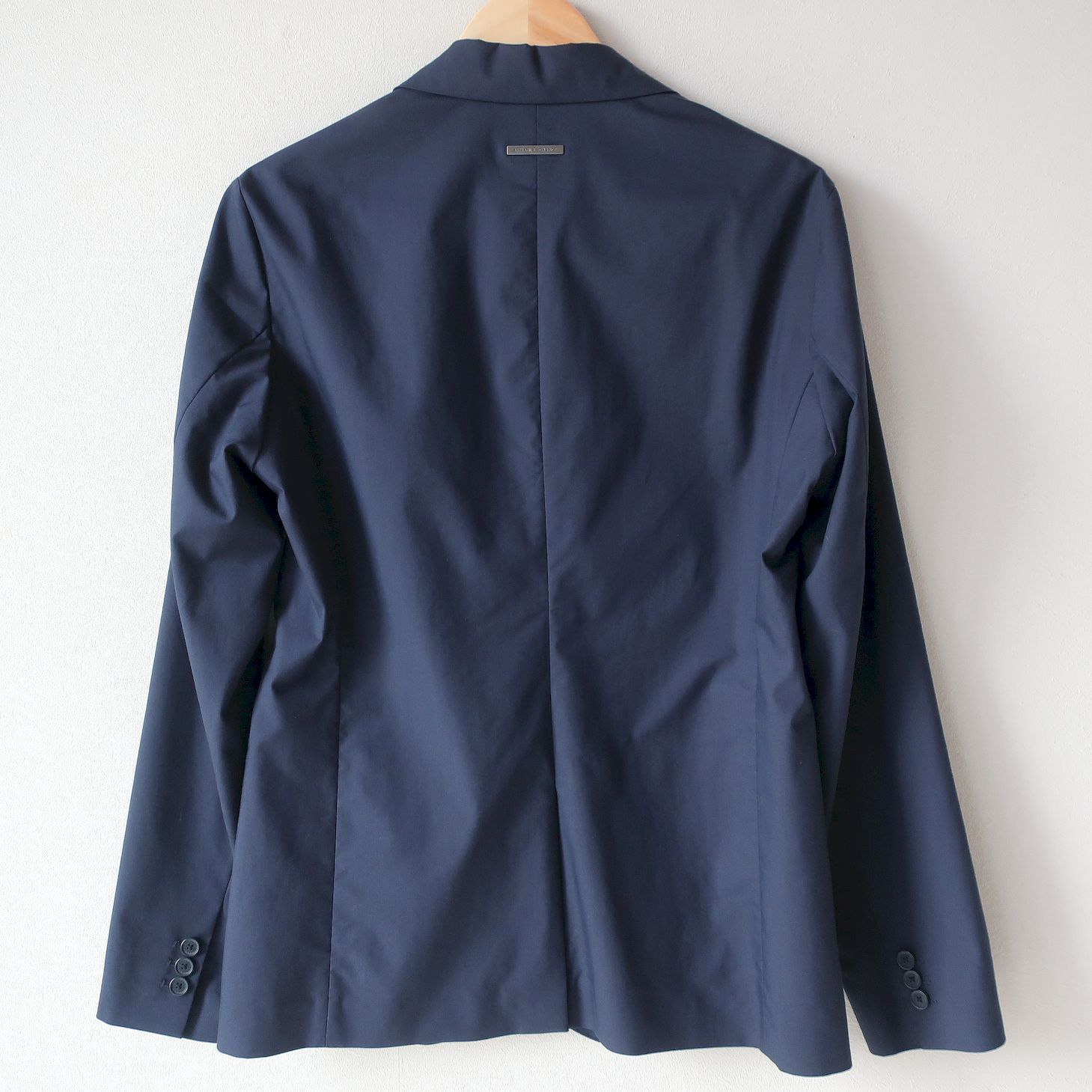 即納 ARMANI EXCHANGE ストレッチ テーラードジャケット NAVY (A