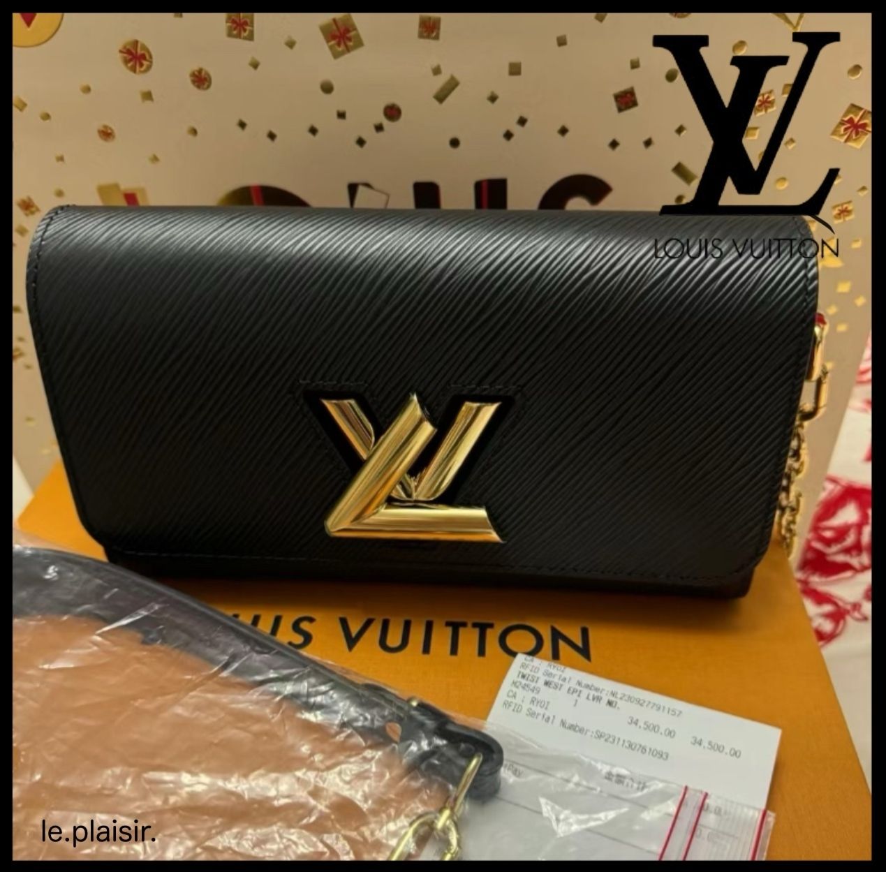 【LV◆シックに決まる♪】 Louis Vuitton ポシェット 新作*LV ポシェットアクセソワール 2wayショルダーバッグ M82766