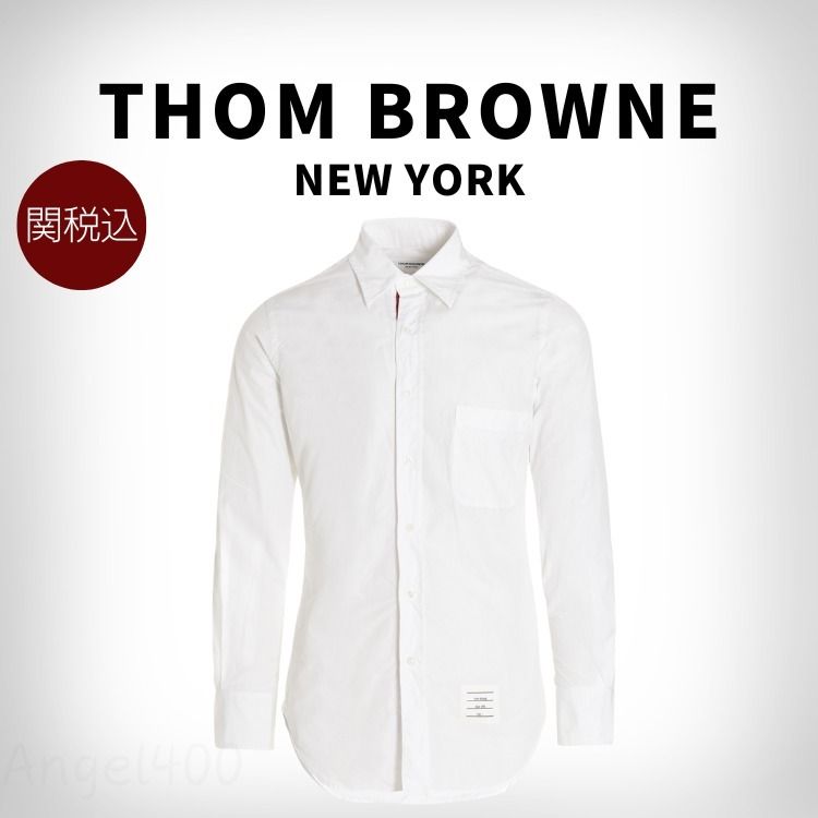 【話題】THOM BROWNE 長袖シャツ 関税込THOM BROWNE(トムブラウン) (THOM BROWNE/シャツ
