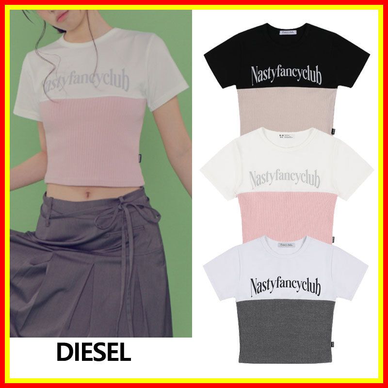 ☆NASTY FANCY CLUB☆TUBE TOP MIX SLIM TEE Tシャツ ☆NASTY FANCY CLUB☆TUBE TOP MIX SLIM TEE Tシャツ (FANCY