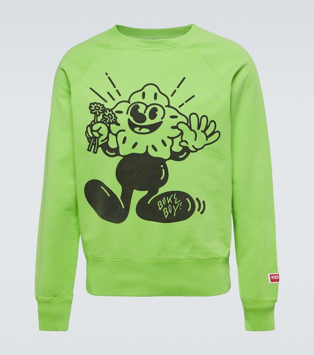 完売前に【KENZO】Boke Boy プリント コットン スウェットシャツ
