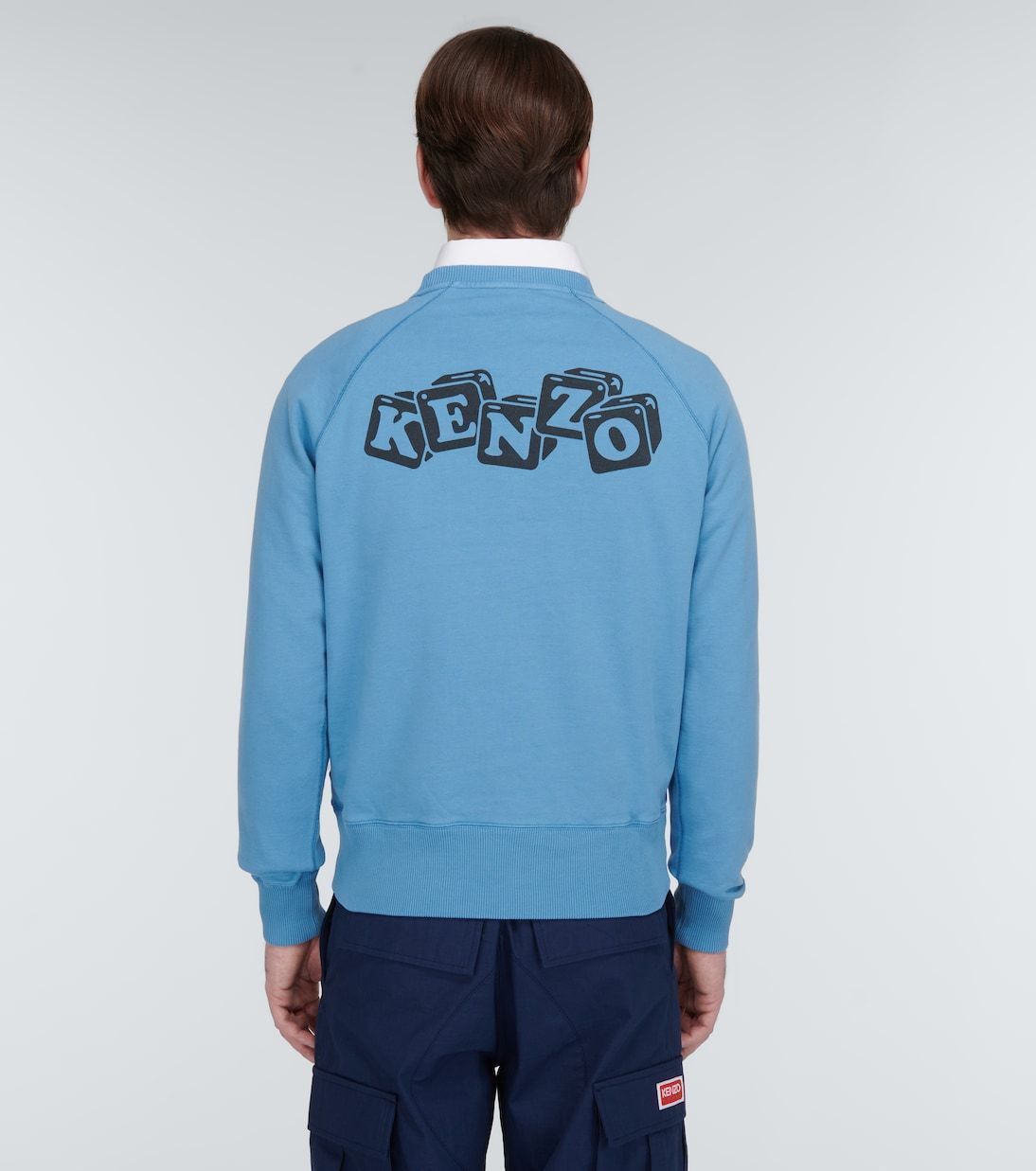 完売前に【KENZO】Boke Boy プリント コットン スウェットシャツ