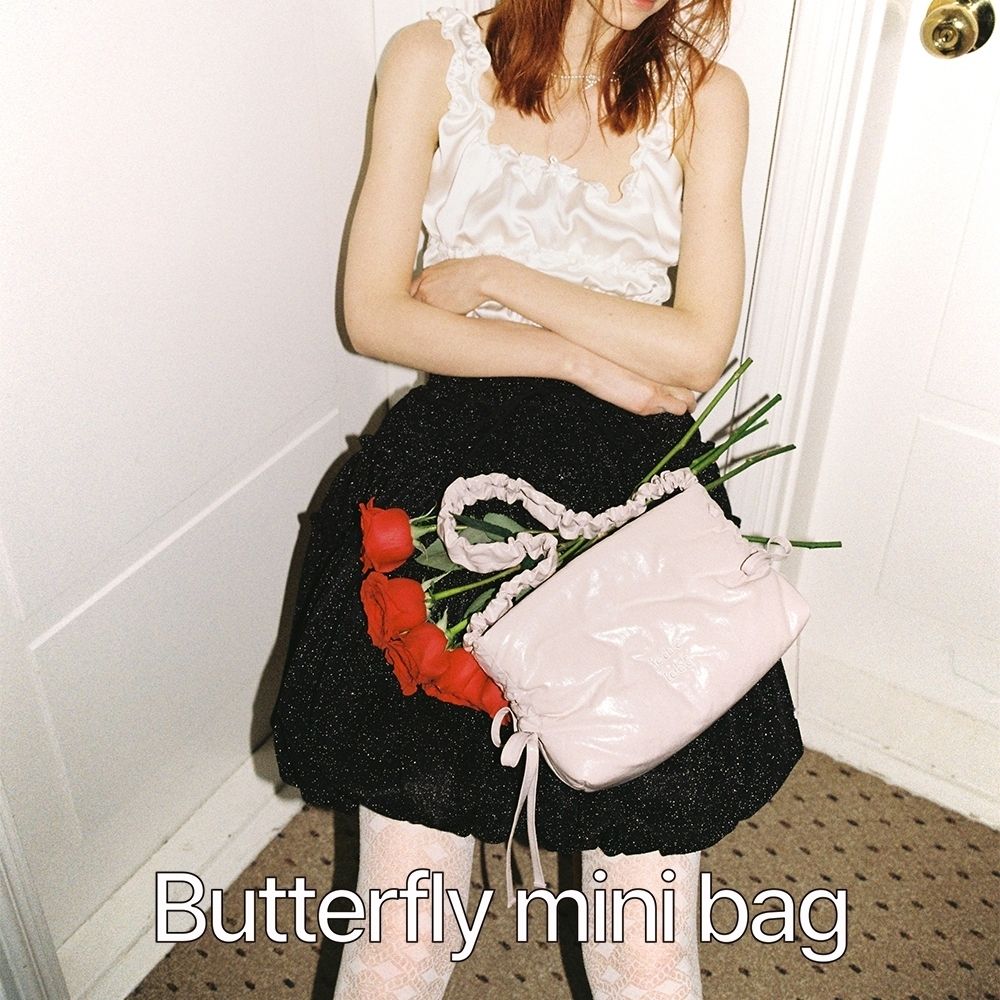 ●JEDREFEB5●BUTTERFLY MINI BAG ショルダーバッグ 韓国人気 JEDREFEB5】韓国人気☆ Butterfly mini bag (JEDREFEB5
