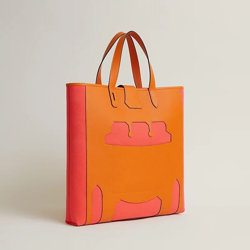 届くまでのお楽しみ♪【HERMES】ムッシュB カットアウトバッグ 日常使いに◎】HERMES《ムッシュ B》トートバッグ (HERMES