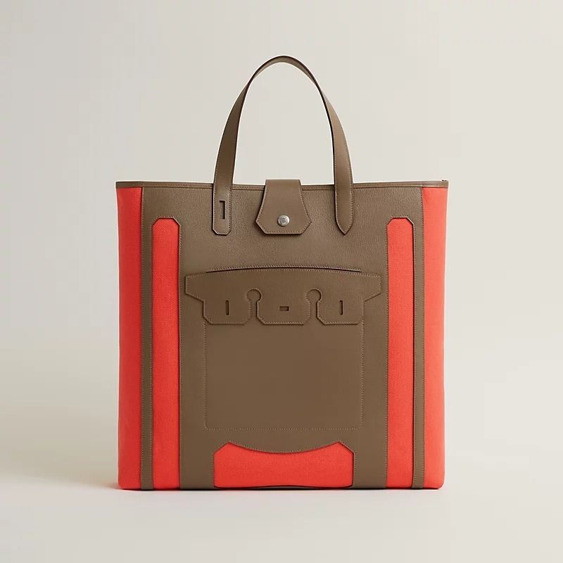 Hermes★コーデの主役♪使い勝手の良いトートバッグ ムッシューB エルメス/トートバッグ/ムッシューB/プティアッシュ/アイボリー