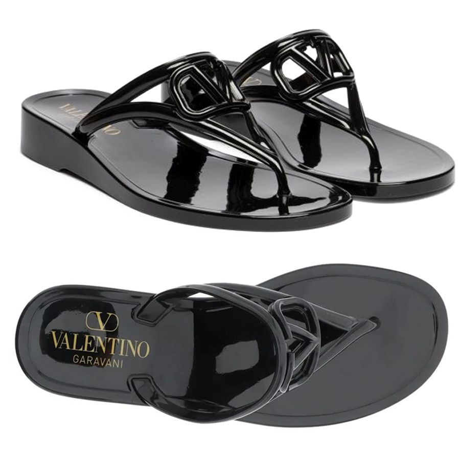 VALENTINO Vロゴ ラバー サンダル (VALENTINO/サンダル