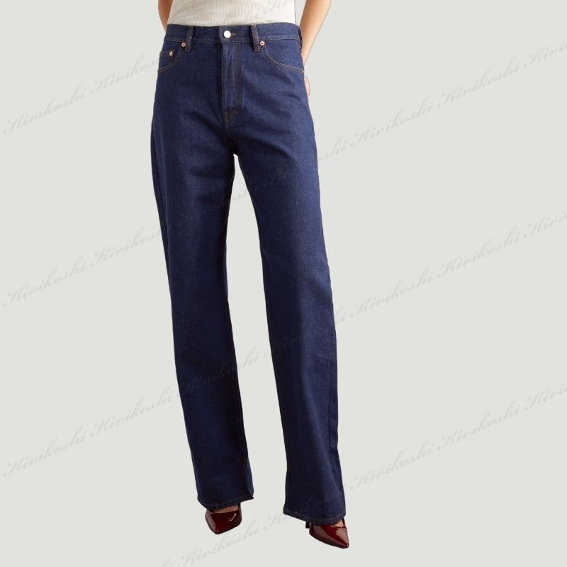 ◆GUCCI 24SS 最新作◆ミッドライズ ワイドレッグ ジーンズ◆ ◇GUCCI 24SS 最新作◇ミッドライズ ワイドレッグ ジーンズ