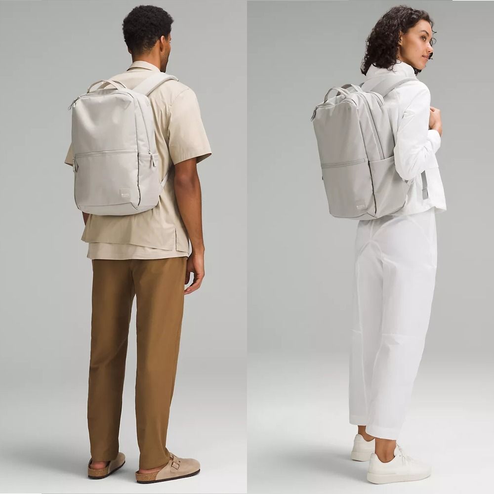 16インチPC対応○lululemon○ダブル ジップ バックパック 22L