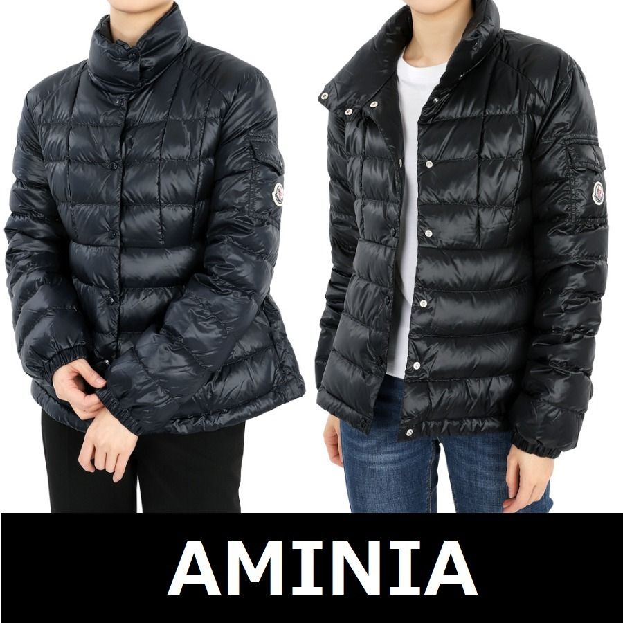 国内発送★MONCLER★ロゴ Aminia ダウンジャケット MONCLER☆AMINIA 軽量ダウンジャケット 2カラー (MONCLER/ダウン