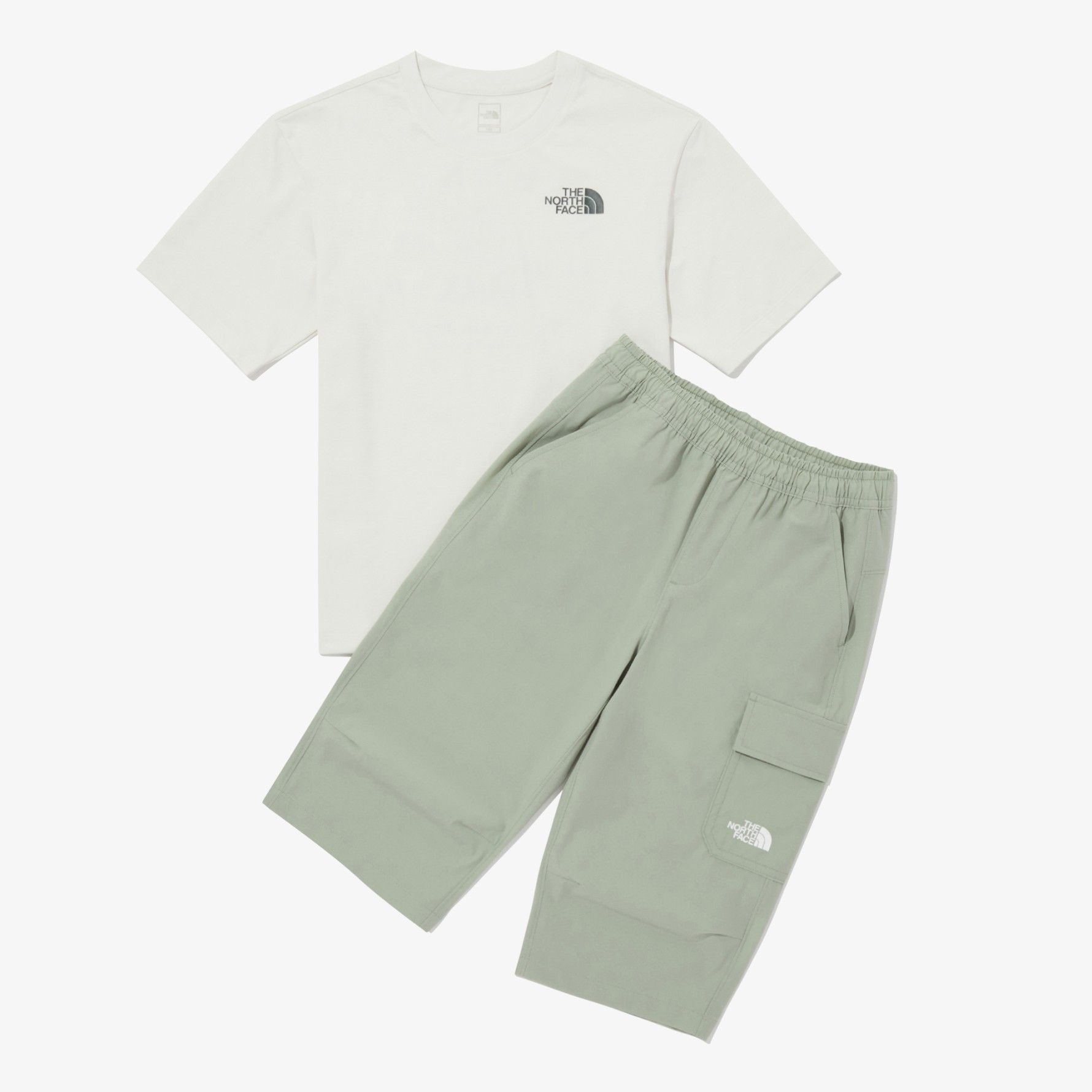 ☆THE NORTH FACE☆K'S HIKE CAPRI SET キッズセットアップ 半袖