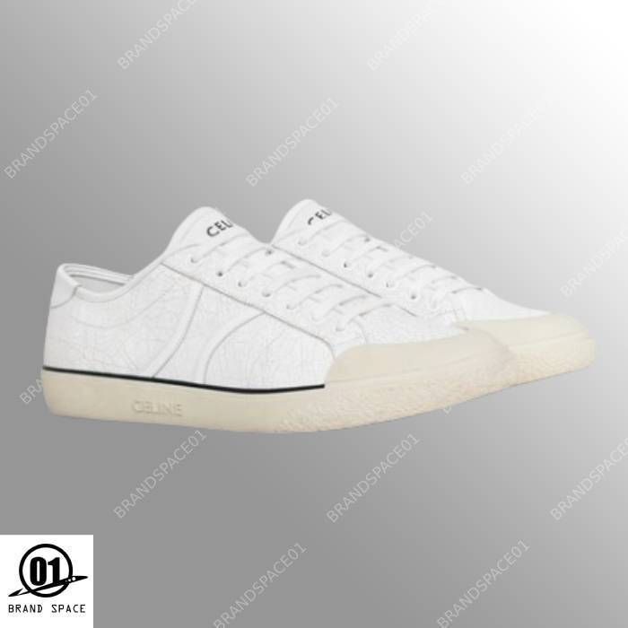 CELINE ALAN AS-01 スニーカー CELINE ALAN AS-01 LOW LACE-UP SNEAKER IN CALFSKIN
