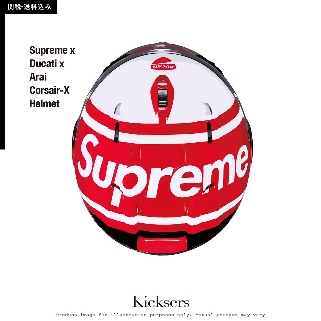 Supreme®/Ducati®/Arai® Corsair-X Helmet | Supreme 24ss