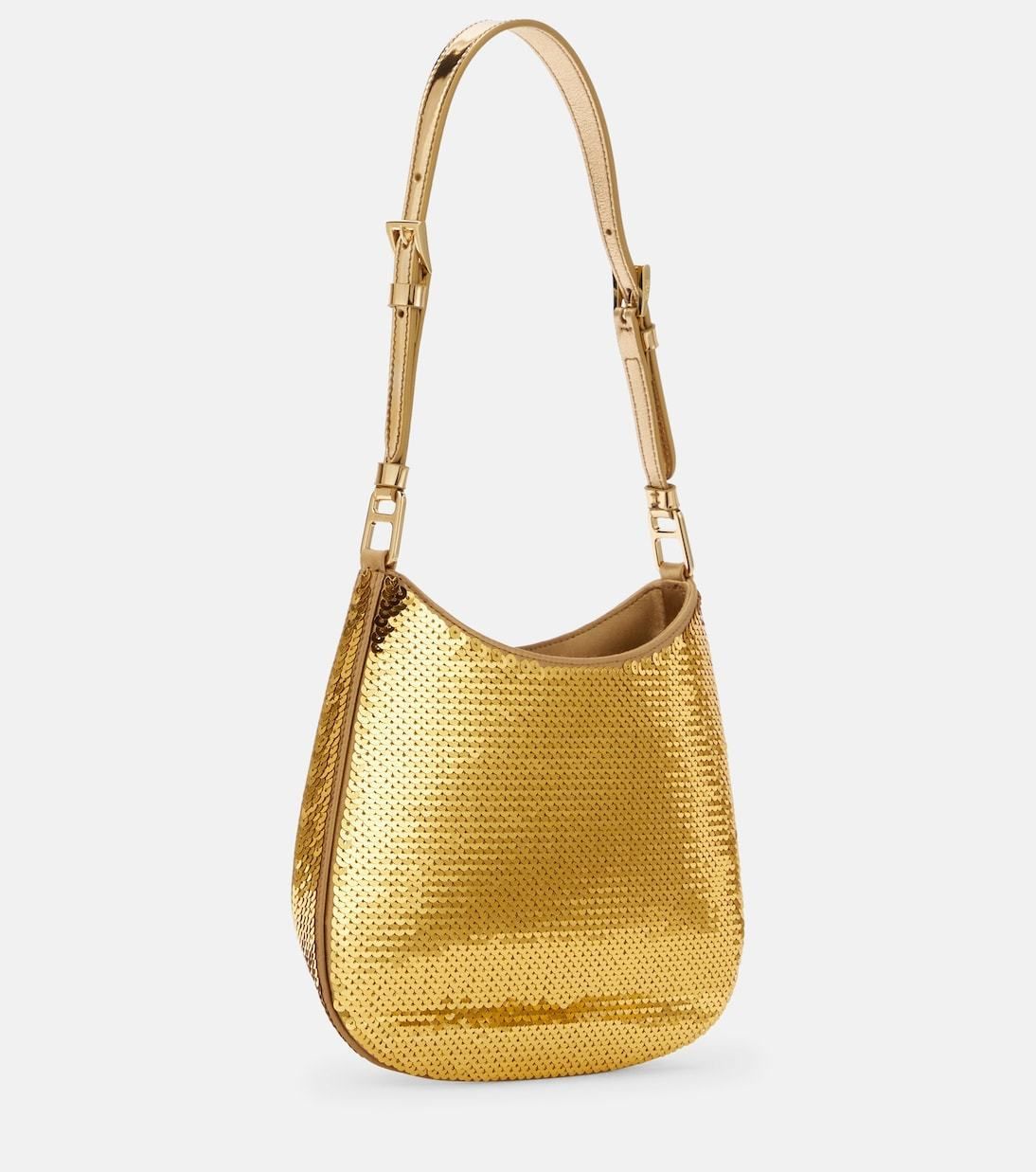PRADA クレオ ミディアム スパンコール ショルダーバッグ (PRADA