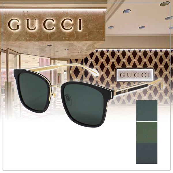Amazon | GUCCI サングラス ユニセックス GG1188S 002 58