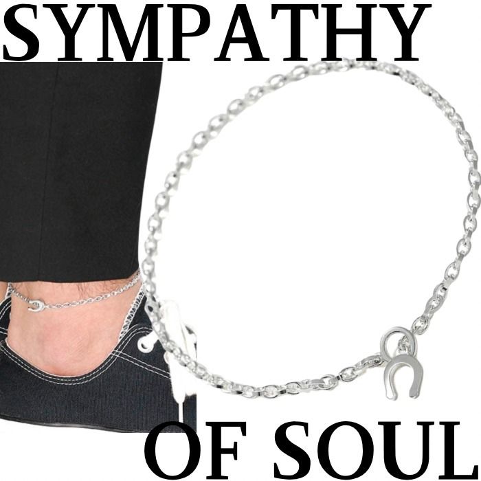 超激安 LEON掲載ブランド】SYMPATHY OF of (Sympathy アンクレット SOUL アクセサリー