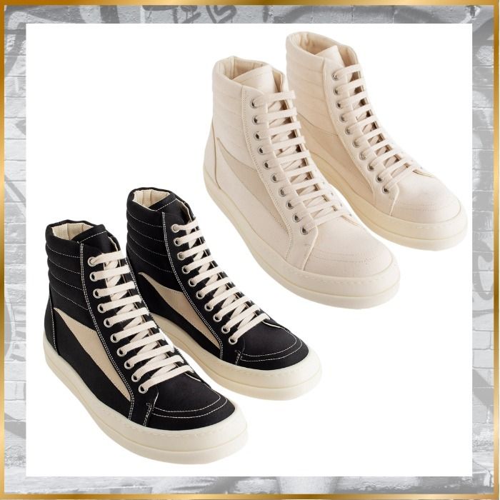 関税・送料込 Rick Owens DRKSHDW VINTAGE ハイ スニーカー Rick Owens DRKSHDW リックオウエンス ダークシャドウ FW24