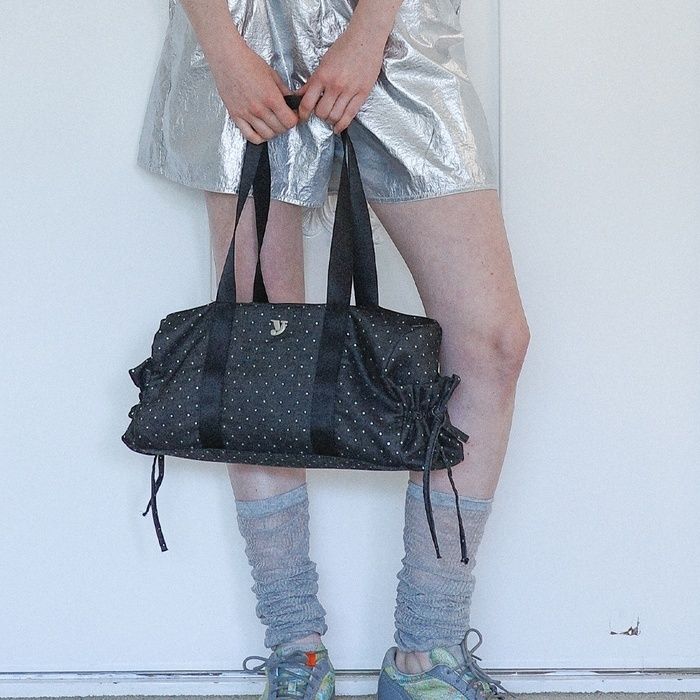 ◆yeomim◆tie duffle bag (star black)★春迎え 韓国人気ブランド☆tie duffle bag (star black)/YEOMIM (YEOMIM