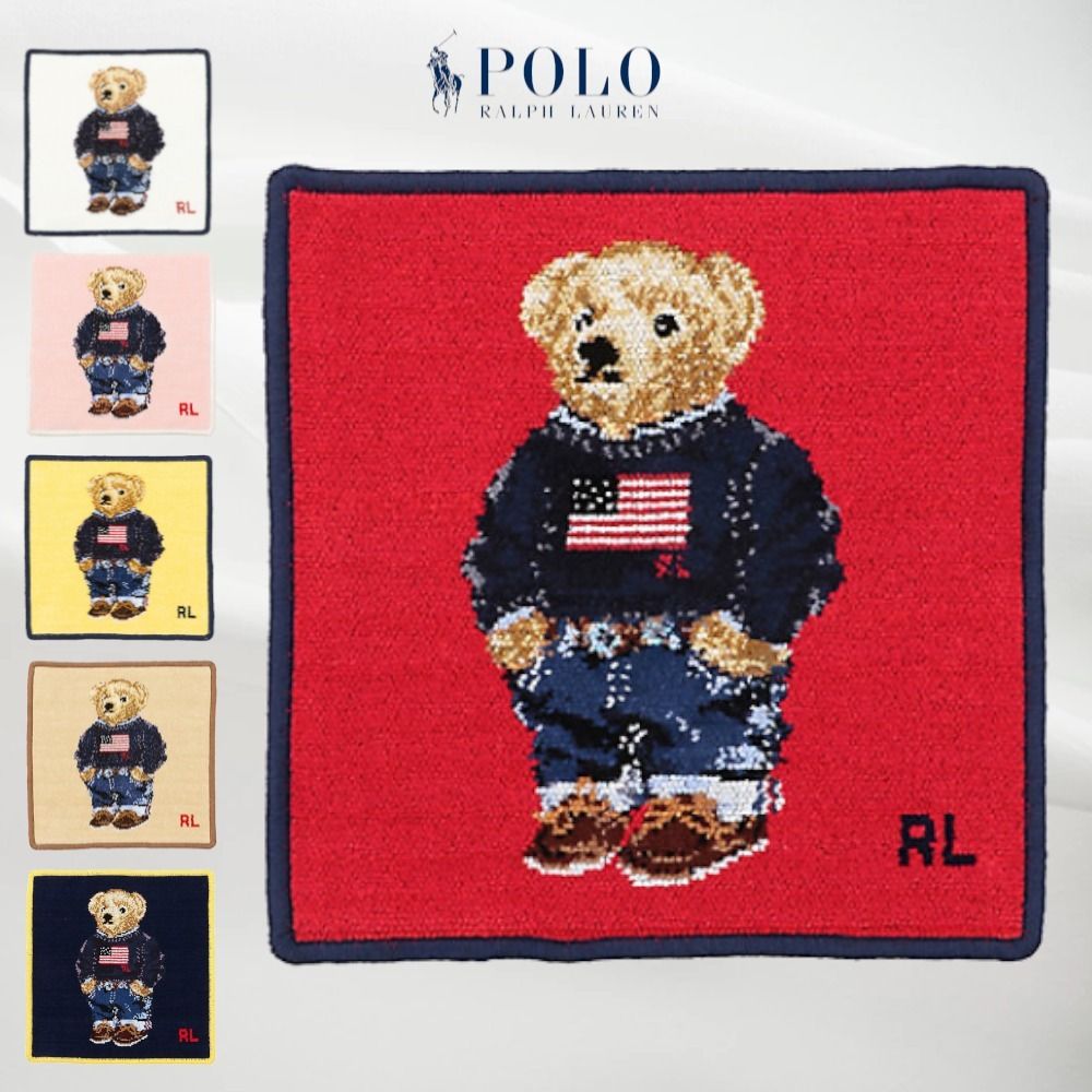 日本最大級 POLO RALPH LAUREN】シェニール織ハンカチーフ (POLO RALPH 小物