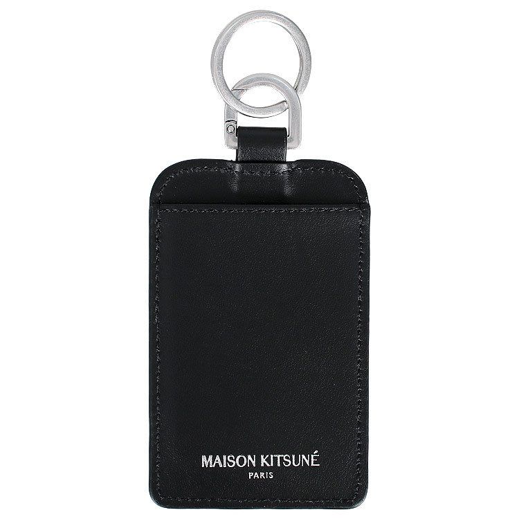 関税負担なし☆MAISON KITSUNE フォックスヘッド カードホルダー MAISON KITSUNE メゾンキツネ カードケースフォックスヘッド