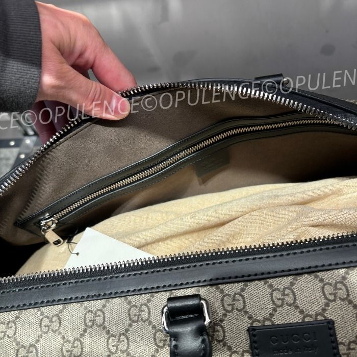 GUCCIグッチ 人気 GGスプリーム ユニセックス ボストンバッグ 大