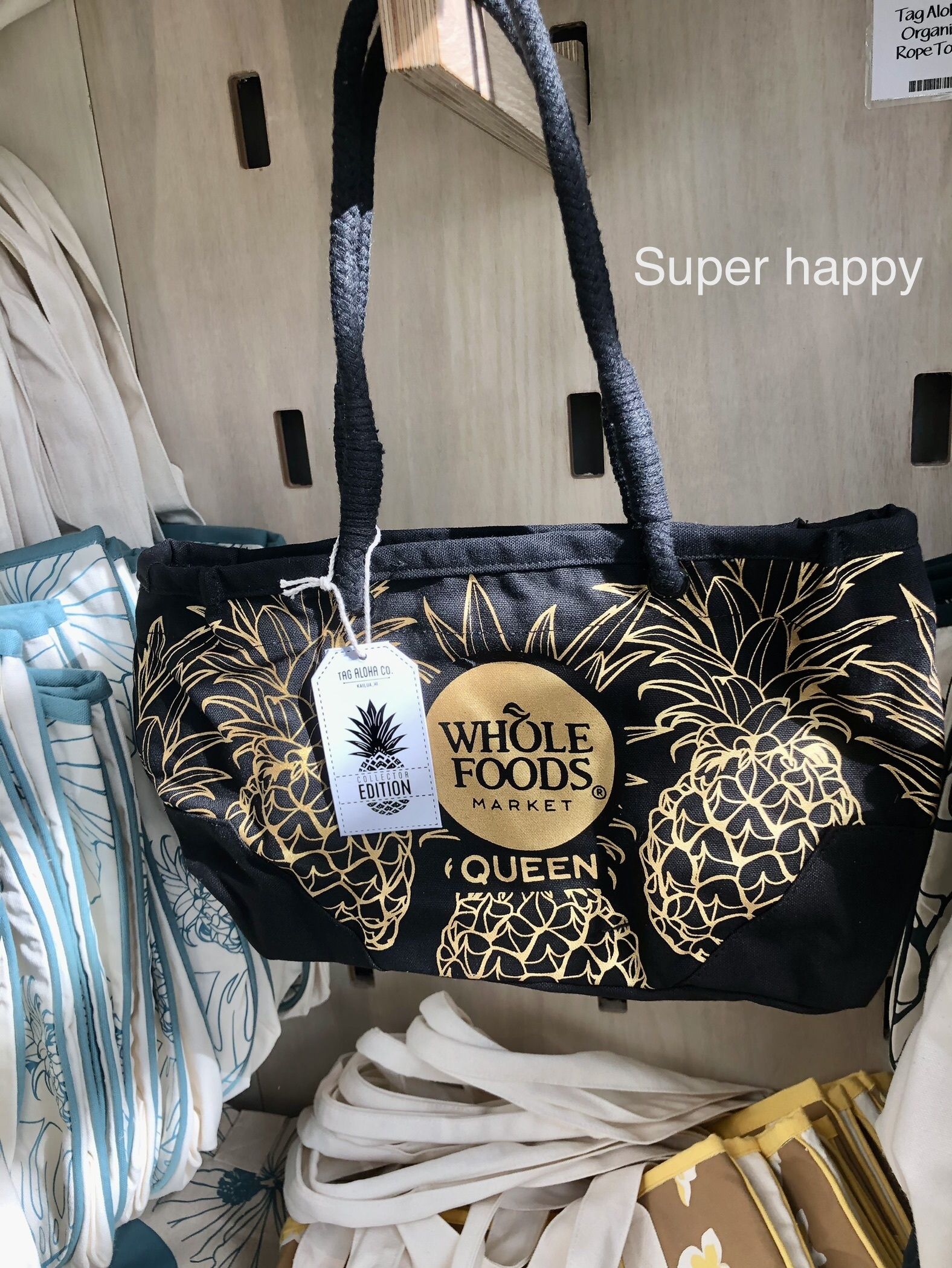 2024年新柄追加☆ハワイ限定【whole Foods Market 】トート