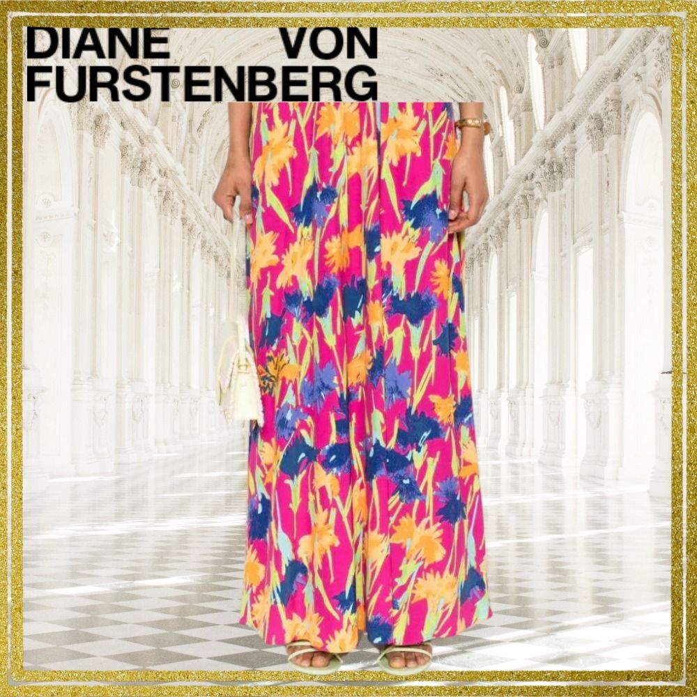【関税込】DVF★大人気 オープンバック Ainslina マキシドレス 関税込】DVF☆大人気 オープンバック Ainslina マキシドレス