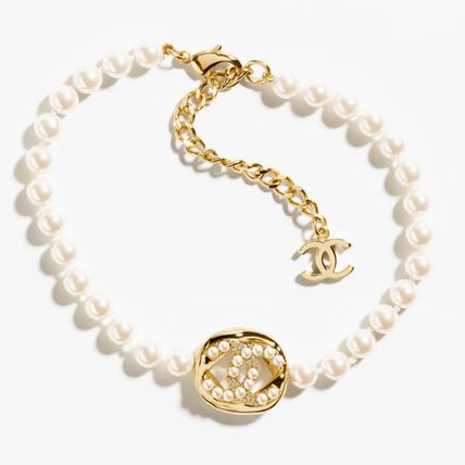 エレガント！顔まわりが華やかに♪】CHANEL チョーカー パール