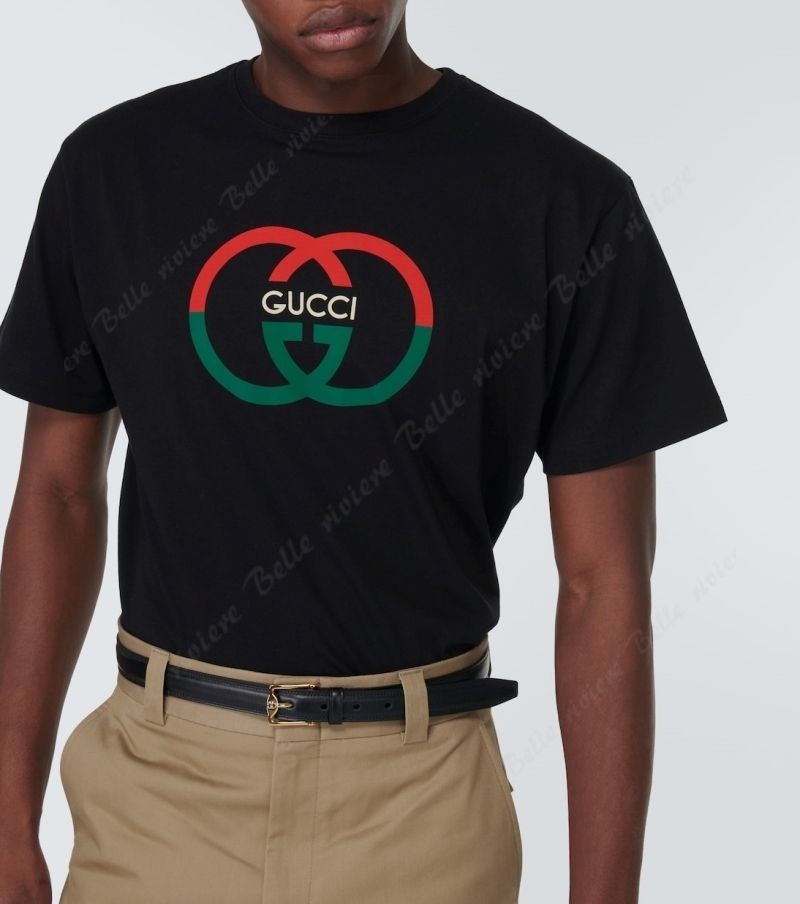 24SS new/GUCCI インターロッキングGTシャツ T-Shirt Black 24SS new/GUCCI インターロッキングGTシャツ T-Shirt Black