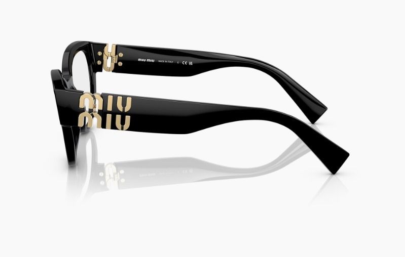 miu miu キャットアイ サングラス 黒 ブラック - メルカリ