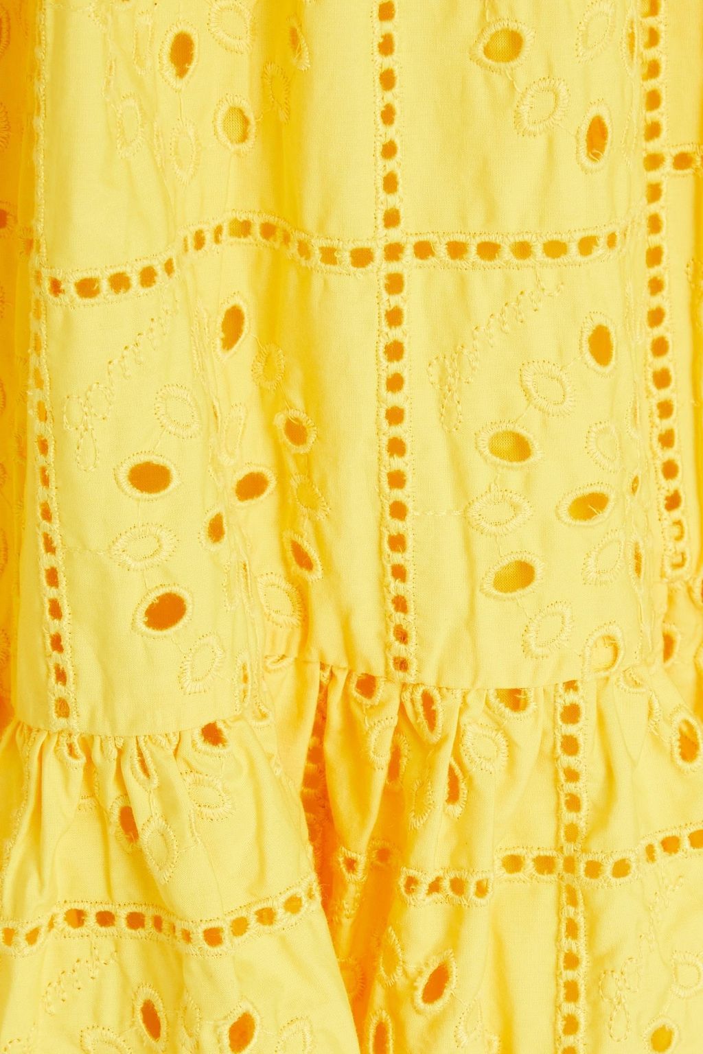 GANNI☆コットン イギリス刺繍 ミニワンピース♪【送料込】 GANNI☆コットン イギリス刺繍 ミニワンピース♪【送料込