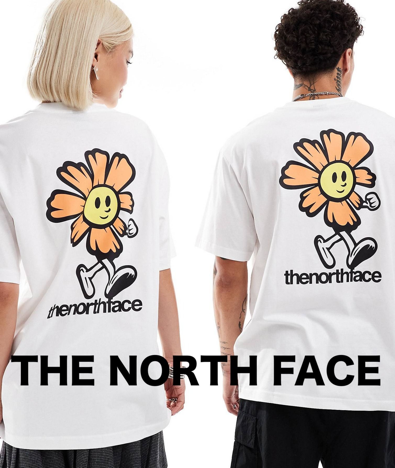 ★英国発*The North Face*新作*BLOOM プリントTシャツ/GH★ ☆英国発*The North Face*新作*BLOOM プリントTシャツ/WL☆ (THE