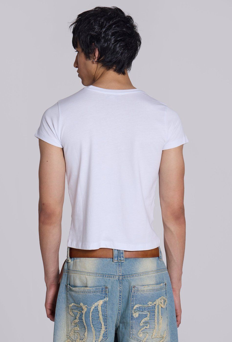 【JADED LONDON】 送料関税込み Spirit Button T-シャツ 大人気！Jaded London☆Seduction Tシャツ (JADED LONDON/T
