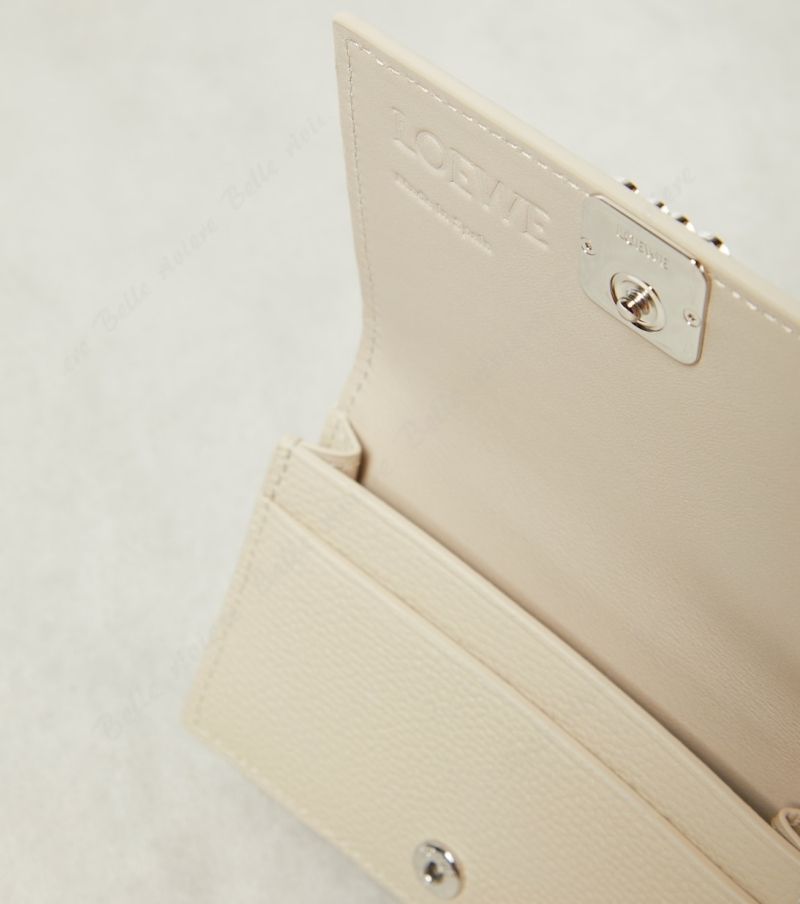24SS new/LOEWE アナグラムカードホルダー Card holder Beige 24SS new/LOEWE アナグラムカードホルダー Card holder Beige