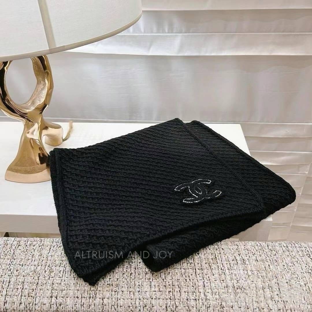 シンプルで使いやすい♪】CHANEL マフラー スカーフ (CHANEL