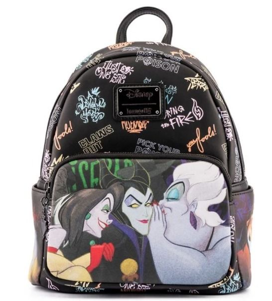 Loungefly × Disney ヴィランズ ミニバックパック (LOUNGE FLY