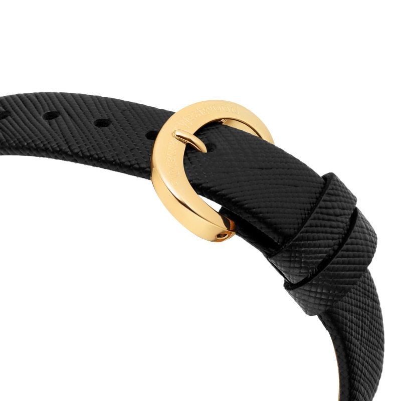 VIVIENNE WESTWOOD☆VV006GDBLK オブ レディース 革時計