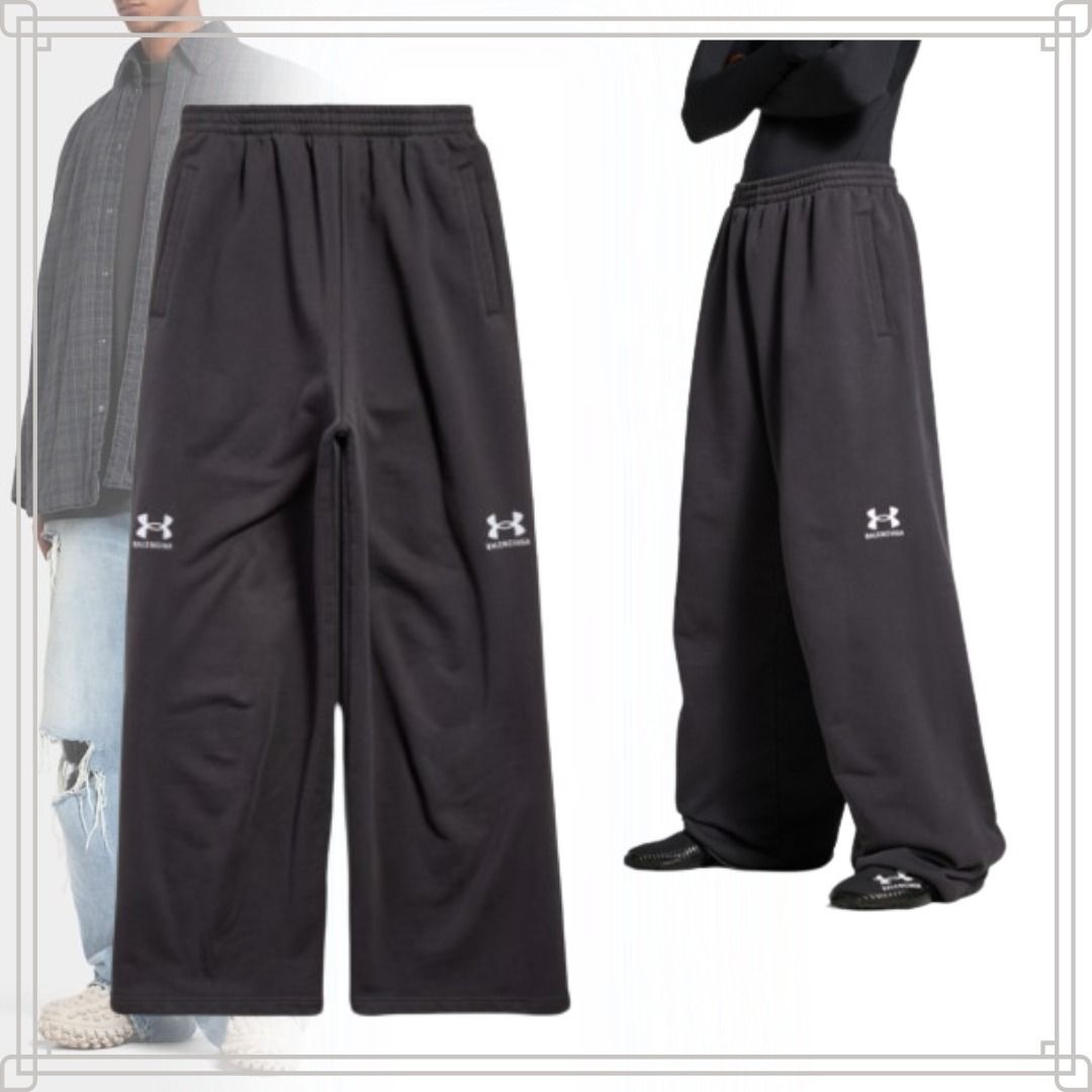 【国内発送★BALENCIAGA×UNDER ARMOUR】BAGGY スウェットパンツ ◇直営店◇【BALENCIAGA】UNDER ARMOUR BAGGY スウェットパンツ