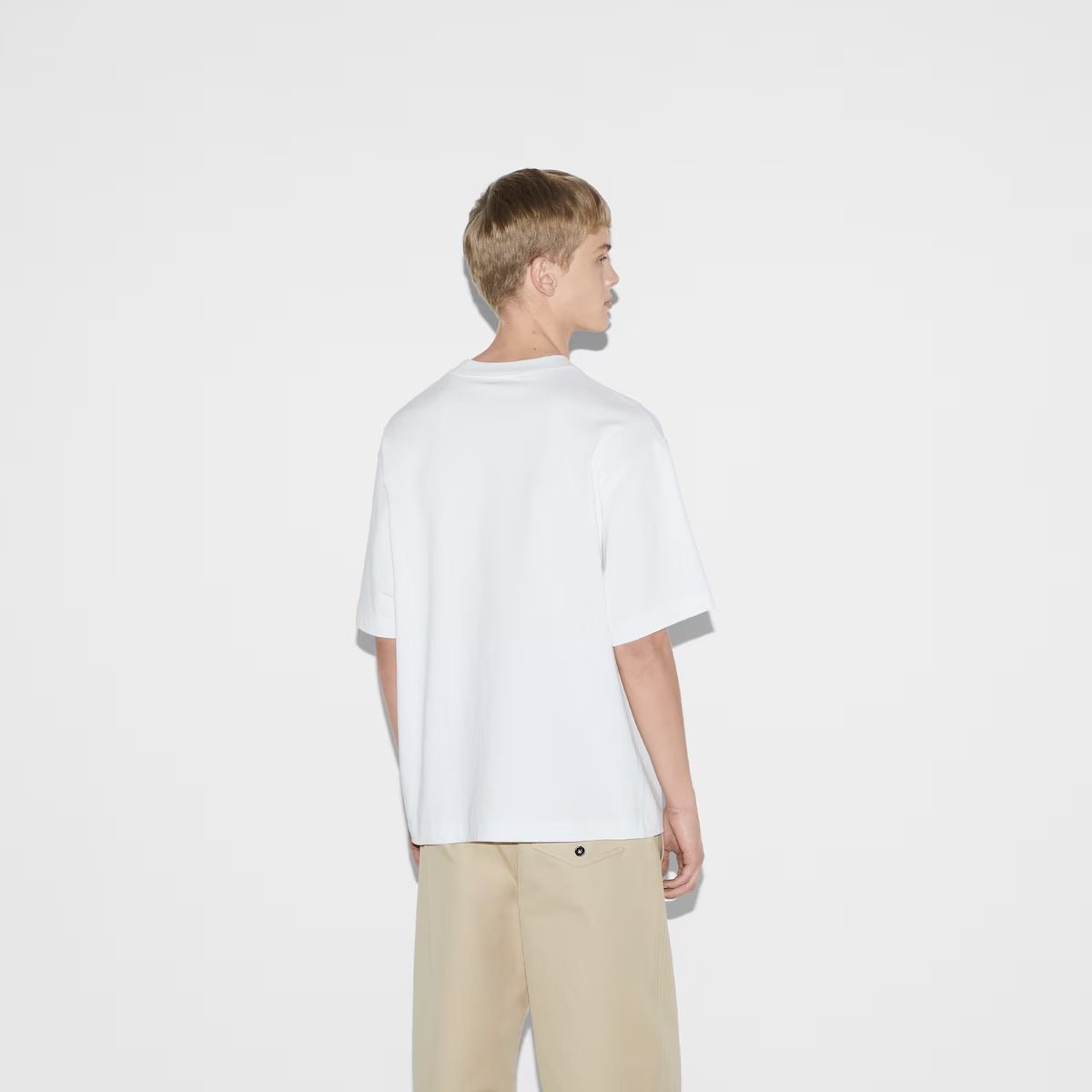 国内直営**GUCCI** グッチプリント コットンジャージー Tシャツ