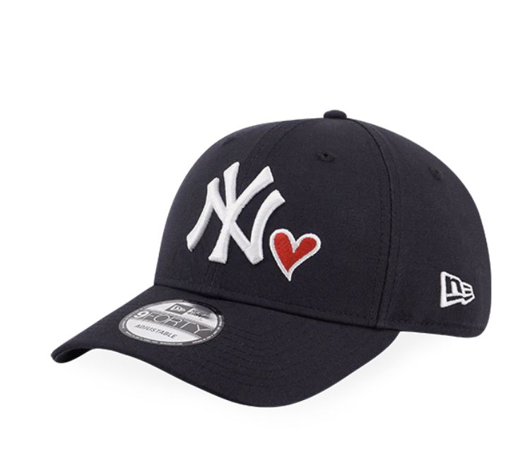 New ERA】ヤンキース/ドジャース 9FORTY ハート キャップ (New