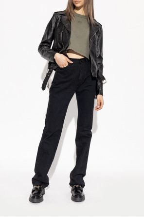 Alexander Wang チャンキーソール レザーローファー | ブラック