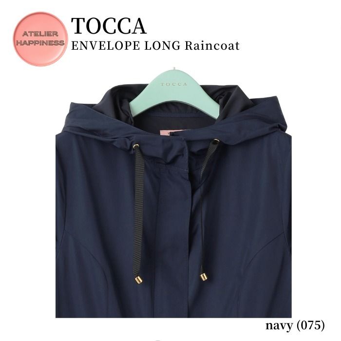 店舗良い TOCCA】ENVELOPE LONG レインコート (TOCCA/トップスその他 小物