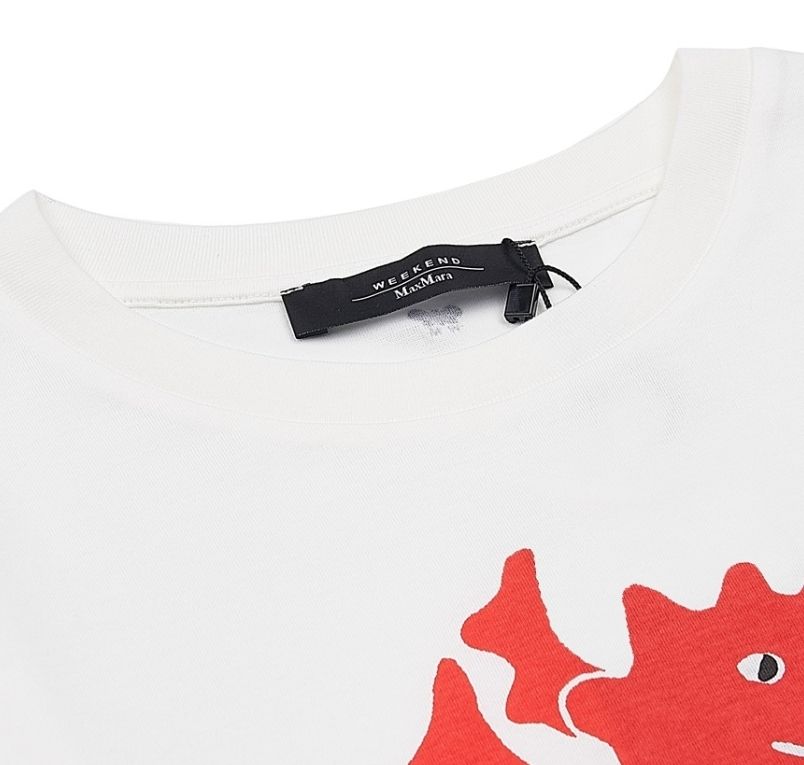 Weekend MaxMara☆コットン半袖Tシャツ CINEMA 004 (Weekend Max