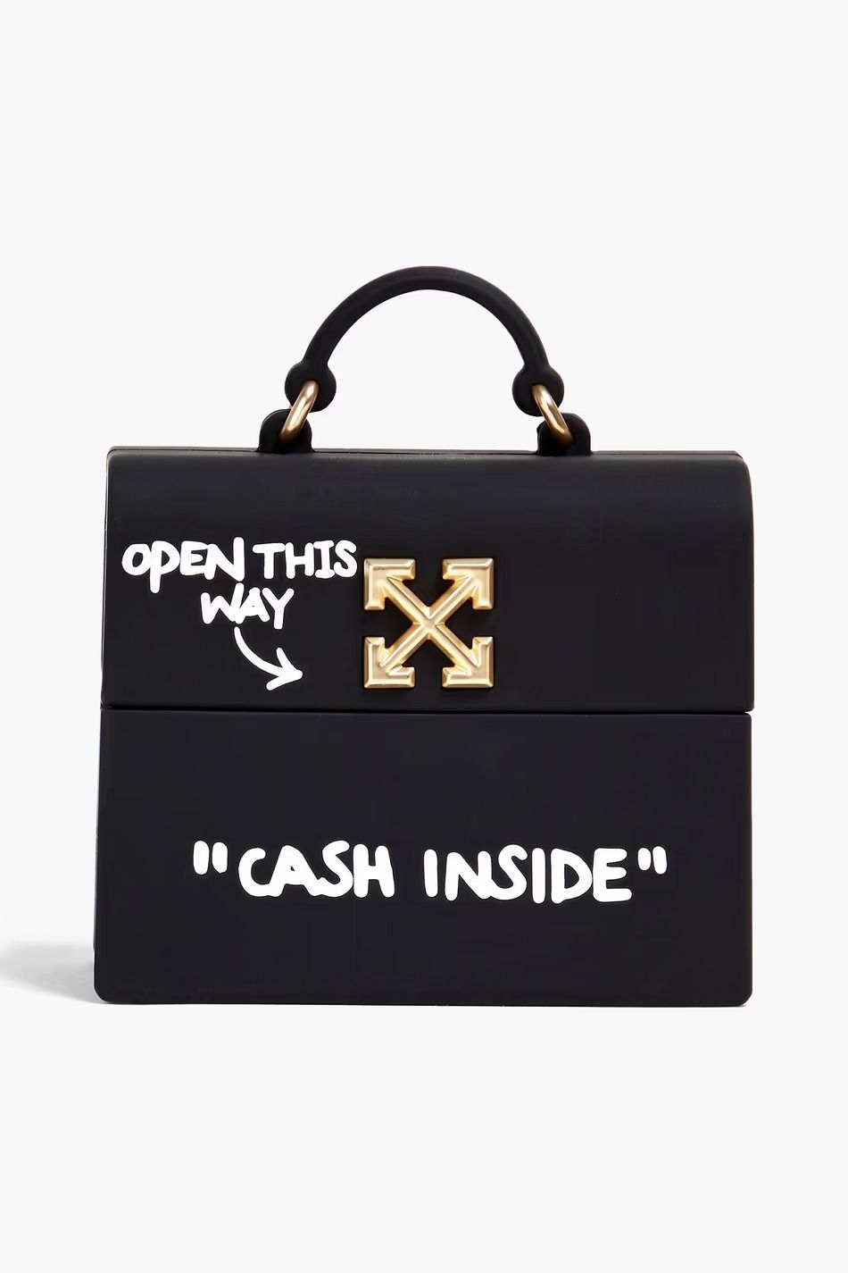 *送料・関税込み*OFF-WHITE AirPodsケース プリント入り 送料・関税込み*OFF-WHITE AirPodsケース プリント入り (Off