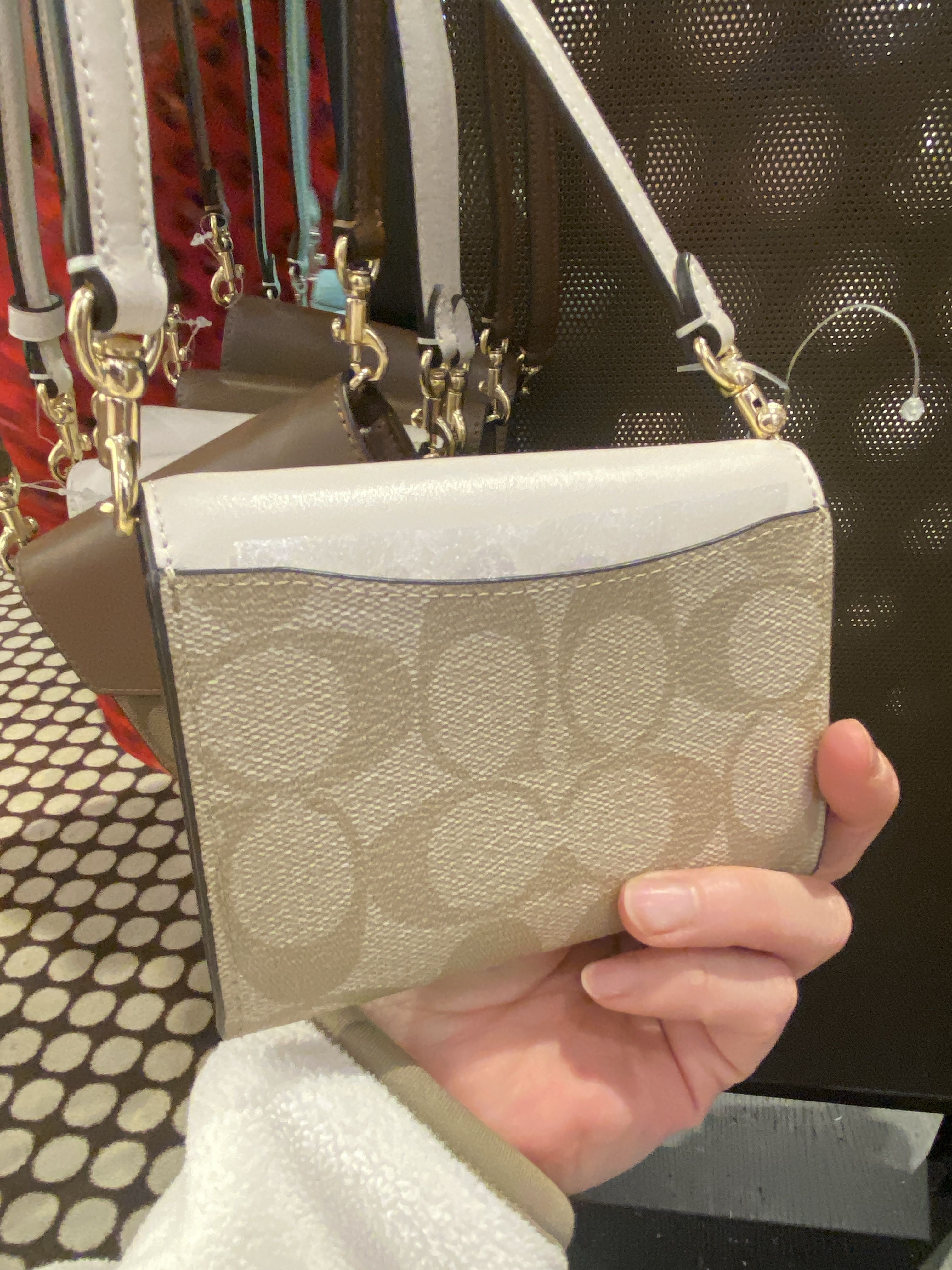 COACH＊肩掛けOK！＊ミニ エンベロープ ウォレット 財布 CU172