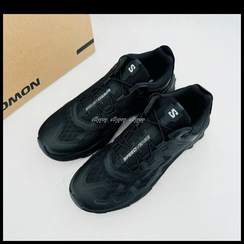 Salomon Speedverse PRG Black Alloy Black サロモン スニーカー