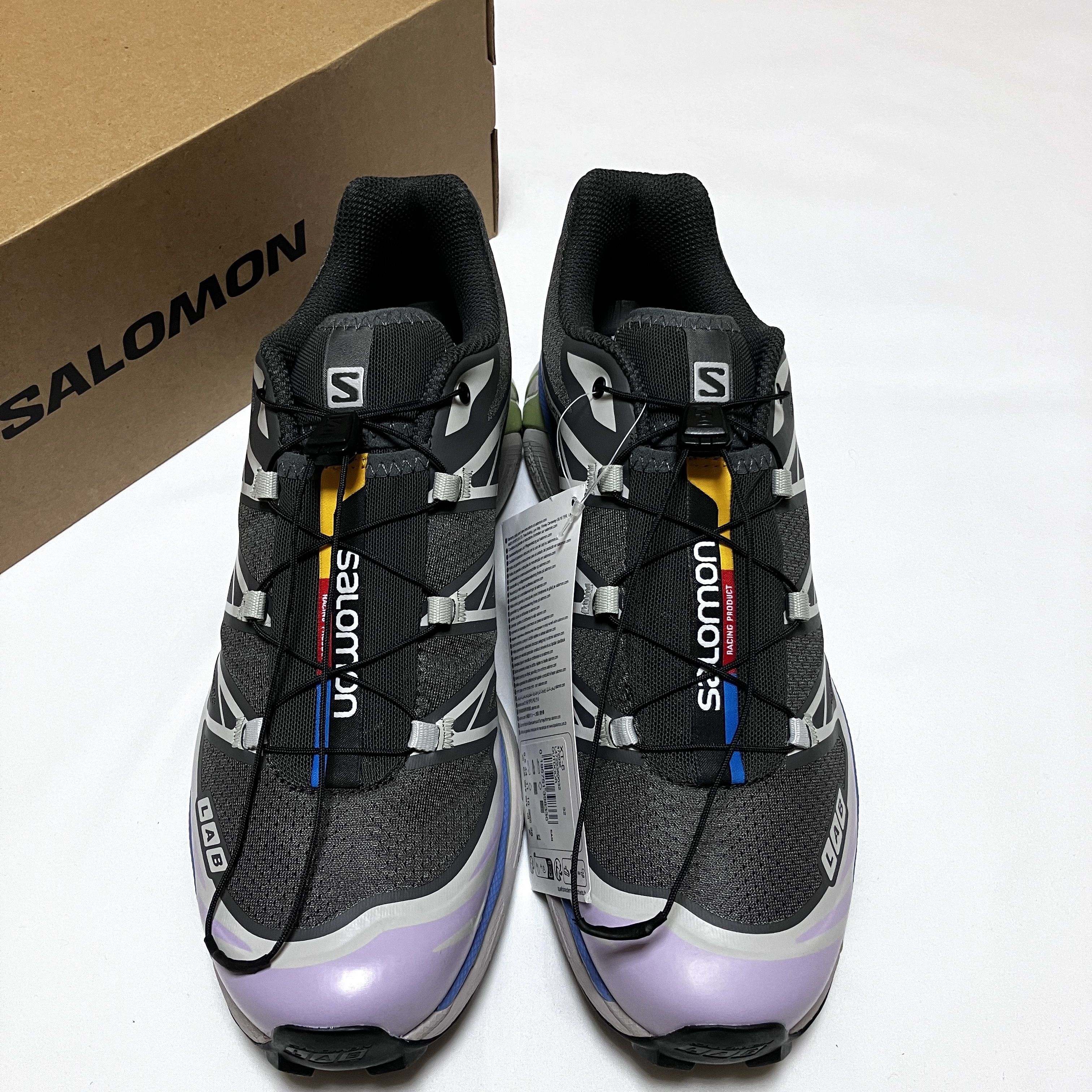 国内発送 23aw SALOMON XT-6 スニーカー 黒灰 ブラック系統