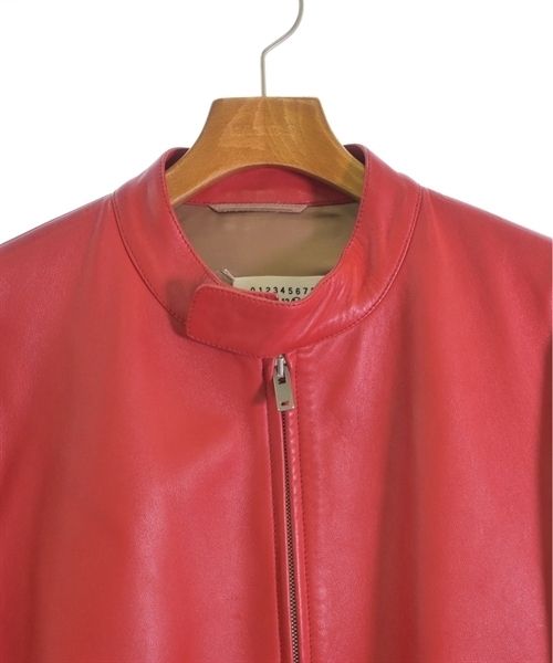 Maison Margiela メゾンマルジェラ ライダース 赤 2007424Y0373